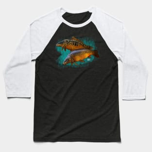 Double carp Baseball T-Shirt